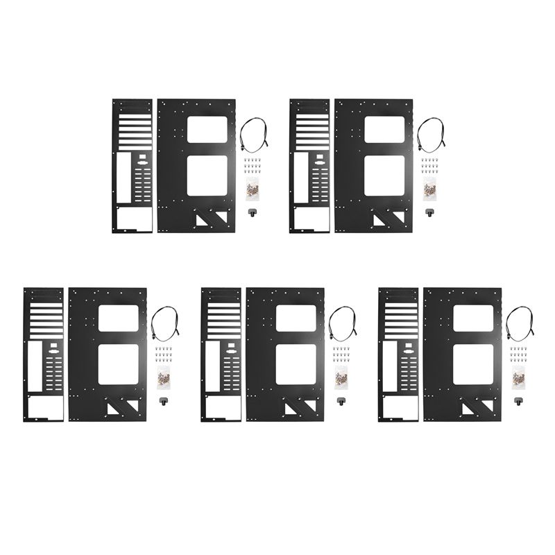 Gpu Mining Rig Frame 8 Gpu - 高級感あふれる5Xマイニングフレーム。ETHマイニング用マザーボードブラケット。厚みのあるビットコインマイニングリグケース。ITX/Mini ATXに対応。8枚のGPU（ATX）を搭載可能。